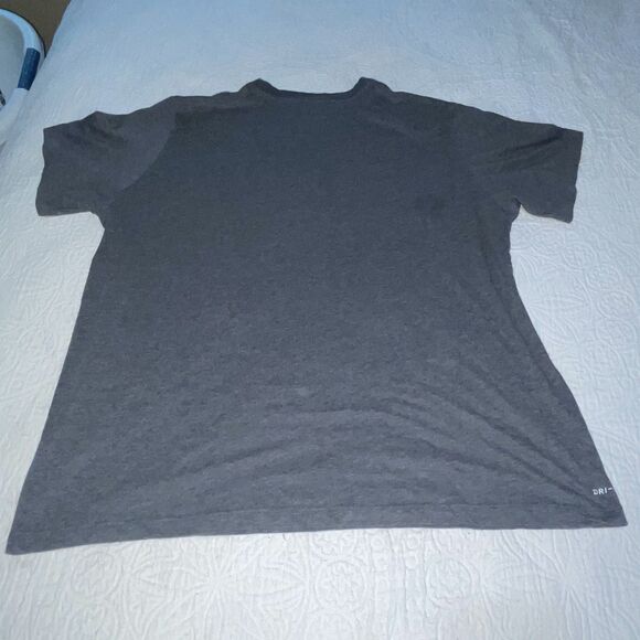 Nike Dri-Fit Atlanta Braves Gray Men’s Short-Sleeve T-shirt Size XXL - Picture 3 of 7
